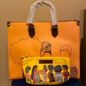 Large Handbag and Pouch